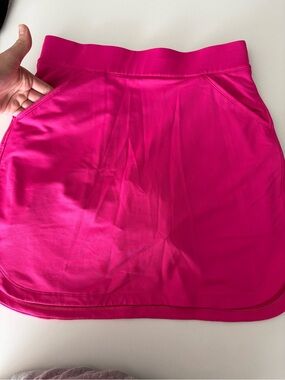 Peter Millar hot pink skirt